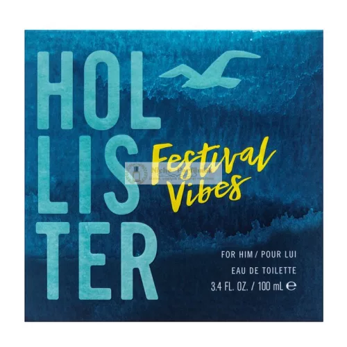 Hollister Festival Vibes for Him Eau de Toilette for Men 100 ml