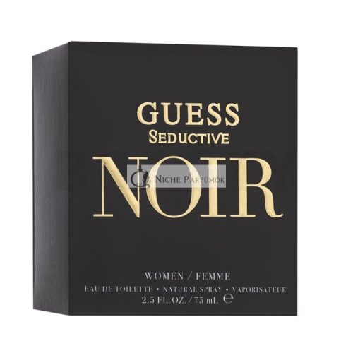 Guess Seductive Noir Women Eau de Toilette for Women 75 ml