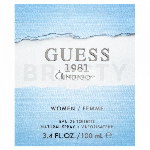 Guess 1981 Indigo Eau de Toilette for Women 100 ml