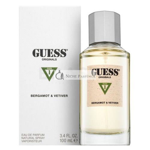 Guess Originals Type 1 Bergamot & Vetiver Perfumed Water Unisex 100 ml