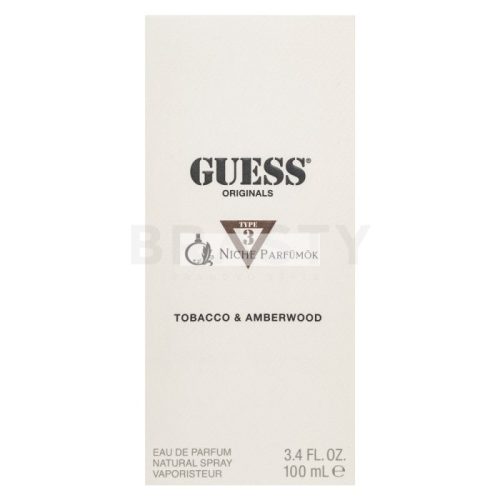 Guess Originals Type 3 Tobacco & Amberwood Perfumed Water Unisex 100 ml