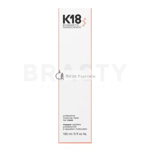 K18 Professional Molecular Repair Hair Mask Strengthening Mask for Very Dry and Damaged Hair 150 ml