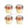 Bio Milky Touch Body Scrub Natural Exfoliant for Smooth Skin 250ml - Pack of 4