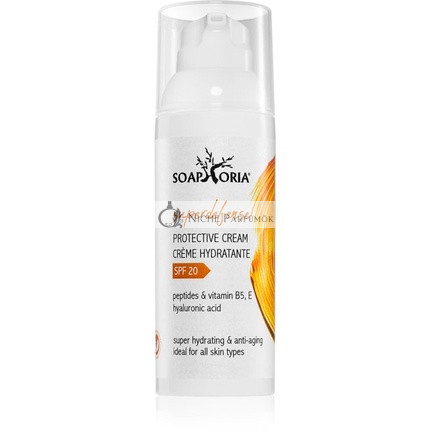 Soaphoria SuperDefense Moisturizing and Protective Cream with Peptides SPF 20 - 50 ml