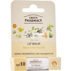   Elfa Pharm Green Pharmacy Honey and Vanilla Intensive Nourishing Lip Balm SPF 10 5ml