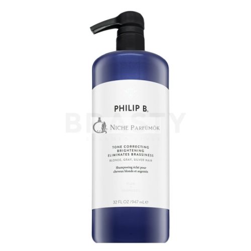 PHILIP B Icelandic Blonde Shampoo Neutralizing Shampoo for Platinum Blonde and Gray Hair 947 ml