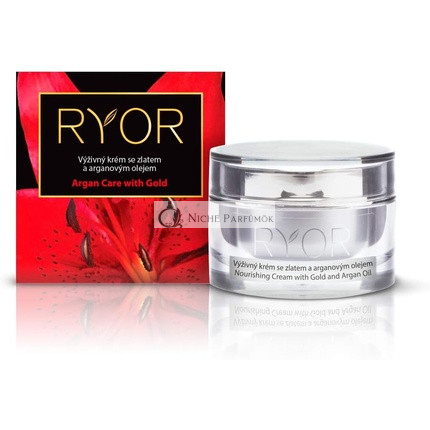 Ryor Nourishing Cream with Gold and Argan Oil