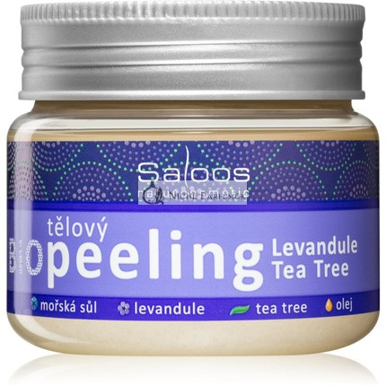Saloos Bio Peeling Lavender & Tea Tree scrub 140 ml