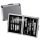 Manicure Set with Silver Case - 11 Tools