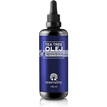 Tea Tree Oil 100ml with Dropper Renovality - Made in Czech Republic