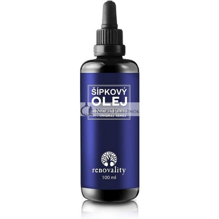 Rosehip Oil Cold Pressed 100ml with Pipette Renovality - Made in Czech Republic