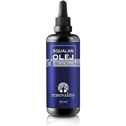 Squalan 50ml with Pipette Renovality Made in Czech Republic