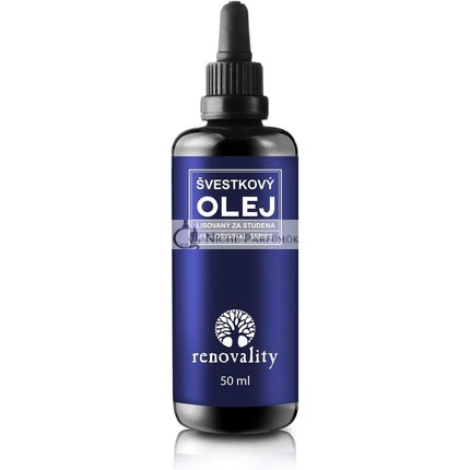 Renovalita Cold Pressed Plum Oil 50ml Made in the Czech Republic