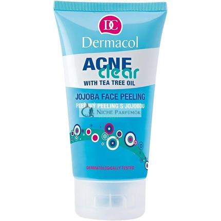 Dermacol ACNEclear Jojoba Face Peeling Nourishing Cleansing Gel with Peeling Effect 150 ml