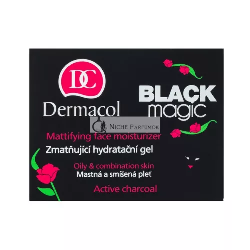 Dermacol Black Magic Mattifying Face Moisturizer Mattifying Gel with Hydrating Ingredients 50 ml