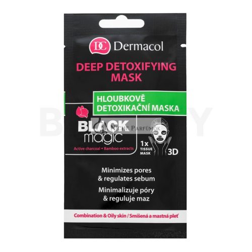 Dermacol Black Magic Deep Detoxifying Mask Peel-off Mask for Oily Skin 15 ml