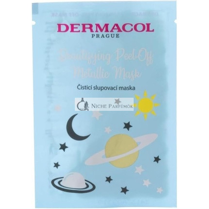 Dermacol Cleansing Mask Beautifying Peel-Off Metallic Mask 15 ml