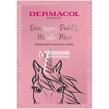Dermacol Beautifying Brightening Peel-Off Metallic Mask