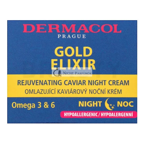Dermacol Zen Gold Elixir Rejuvenating Caviar Night Cream 50 ml