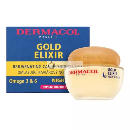 Dermacol Zen Gold Elixir Rejuvenating Caviar Night Cream 50 ml