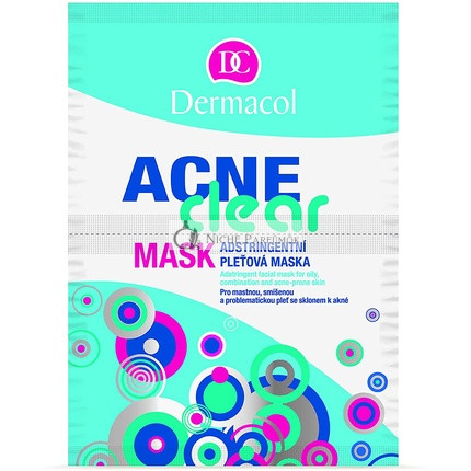 Dermacol ACNEclear Moisturizing Astringent Facial Mask 2 x 8 g