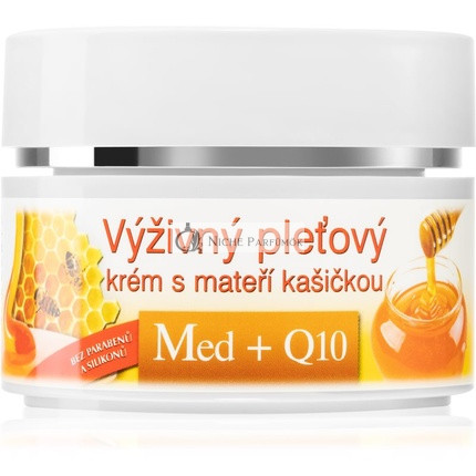 Bione Cosmetics Honey + Q10 Nutrient Cream with Royal Jelly - 51 ml