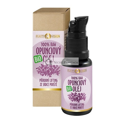 Raw Organic Prickly Pear Oil Volume 15 ml