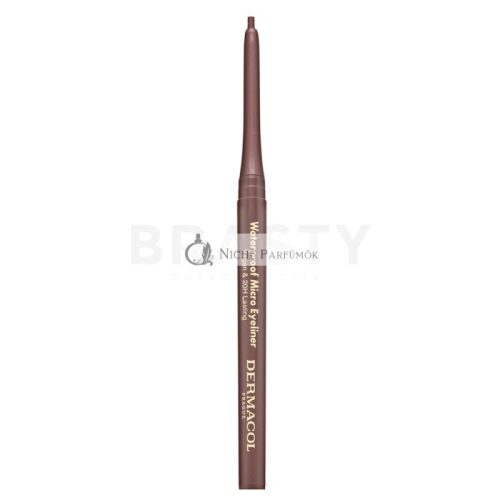 Dermacol Waterproof Micro Eyeliner Waterproof Pencil 02 Brown