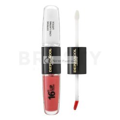   Dermacol 16H Lip Colour Extreme Long-Lasting Lipstick Dual-Phase Color and Gloss for Lips No. 01 8 ml
