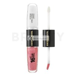   Dermacol 16H Lip Colour Extreme Long-Lasting Lipstick Dual-Phase Color and Gloss for Lips No. 11 8 ml