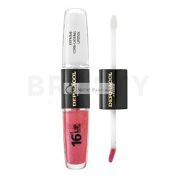   Dermacol 16H Lip Colour Extreme Long-Lasting Lipstick Dual-Phase Color and Gloss for Lips No. 15 8 ml