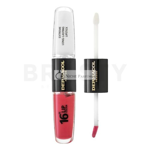 Dermacol 16H Lip Colour Extreme Long-Lasting Lipstick Dual-Phase Colour and Gloss for Lips No. 16 8 ml