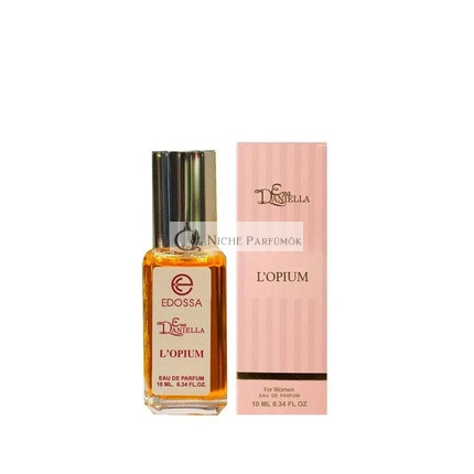 Edossa Cosmetics Edossa Lopium Eau De Parfum For Women Inspired By Black Opium Yves Saint Laurent - 10 Ml