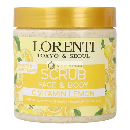 Lorenti Peeling Scrub 500 Ml Lemon - Exfoliating Skin Care