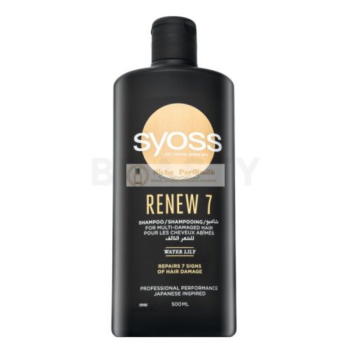 Syoss Renew 7 Complete Repair Shampoo Strengthening Shampoo for Damaged Hair 500 ml