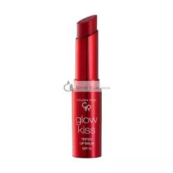  Golden Rose Cosmetics Glow Kiss Tinted Lip Balm with SPF15 Vegan Formula Cherry Juice