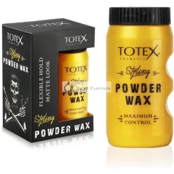   Totex Hair Styling Texturising Powder Wax Volumizing Thickening Dust Powder Flexible Hold Matt Look Maximum Control for Men and Women 20g Unscented