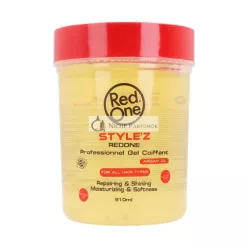   Red One Stylez Oil Wax Gel with Argan Oil 910ml - Alcohol-Free