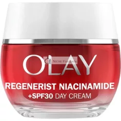   Olay Regenerist Niacinamide Day Cream Face Moisturizer SPF 30 Skincare with Niacinamide 99% Purity Antioxidant Vitamin E Anti-Aging Skin Care Renews Firms and Hydrates Non-Greasy 50ml