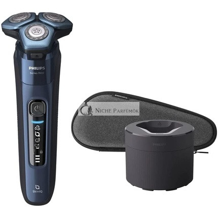 Philips S7782/50 Shaver Series 7000 Wet & Dry Beard Trimmer Midnight Blue