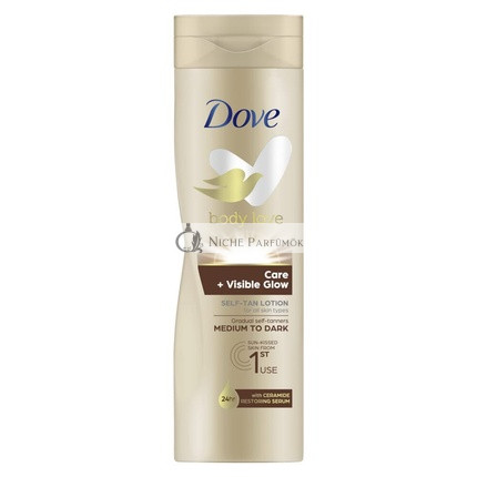 Dove Visible Glow Self-Tan Lotion 250ml
