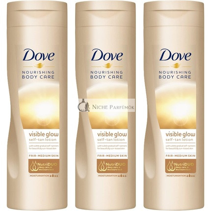 Dove Nourishing Body Care Self Tanning Lotion 250ml Fair to Medium