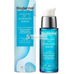   Biodermal Skin Booster Hydrating Serum - Ultra Hydrating, Hydrates Very Intensively And For A Long Time With Hyaluronic Acid And Vitamin B - Hyaluronic Acid Serum 30ml
