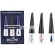 Herome French Manicure Set Mini 3x4ml 3-Step French Manicure Set Includes Clear Pink Nail Polish Whitener and Top Coat Travel Size Kit Pink