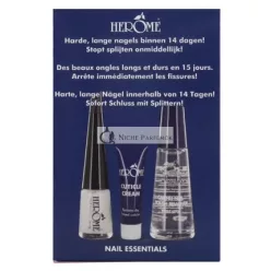   Nail Essentials Nail Polish Remover Set - 10ml Remover, 4ml Hardener, 3ml Cuticle Cream