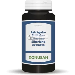 Bonusan Astragalo Shiitake Ginseng 90 Vcaps