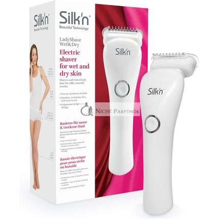 Silk'n LadyShave Wet&Dry Electric Shaver for Wet and Dry Skin White