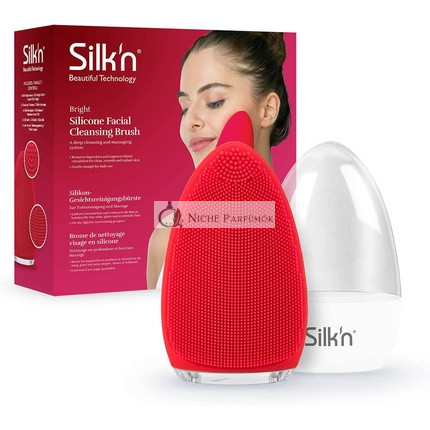 Silk'n Bright Deep Skin Cleansing Through High-Frequency Vibrations or Pulsations - Removes Dirt and Makeup Residues - 5X More Effective Than Manual Cleaning