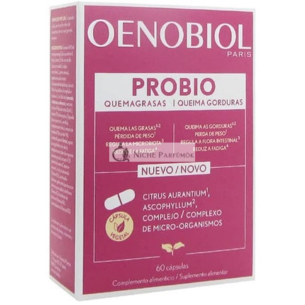 Oenobiol Probiotics Fat Burning Supplement 60 Capsules