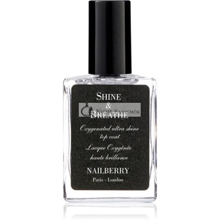 NAILBERRY Shine & Breathe Oxygenated Ultra Shine Top Coat - 15 ml
